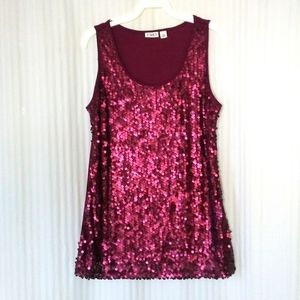 Cato Sequin Tank Top